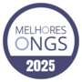 Main logo melhores ongs 2025